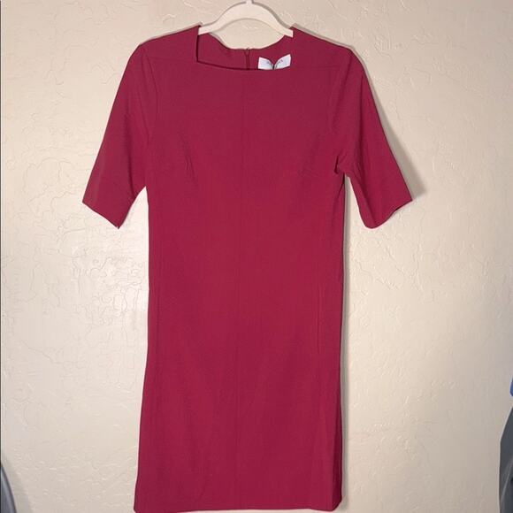 Mm Lafleur The Emily 2.0 dress in rhubarb 
Wonder Tex fabric size 4. NWT. - Picture 1 of 12